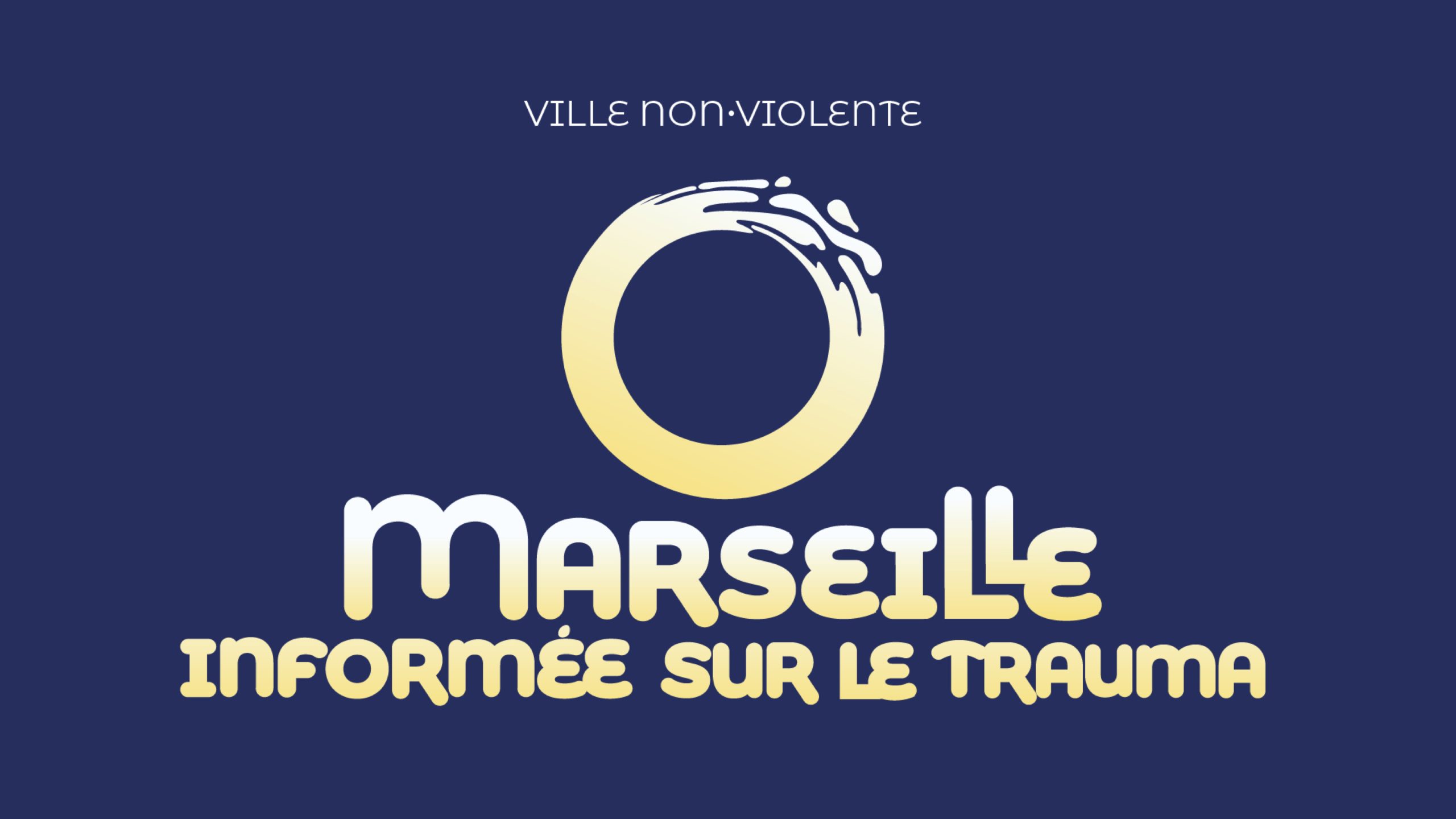 logo marseille ville non violente