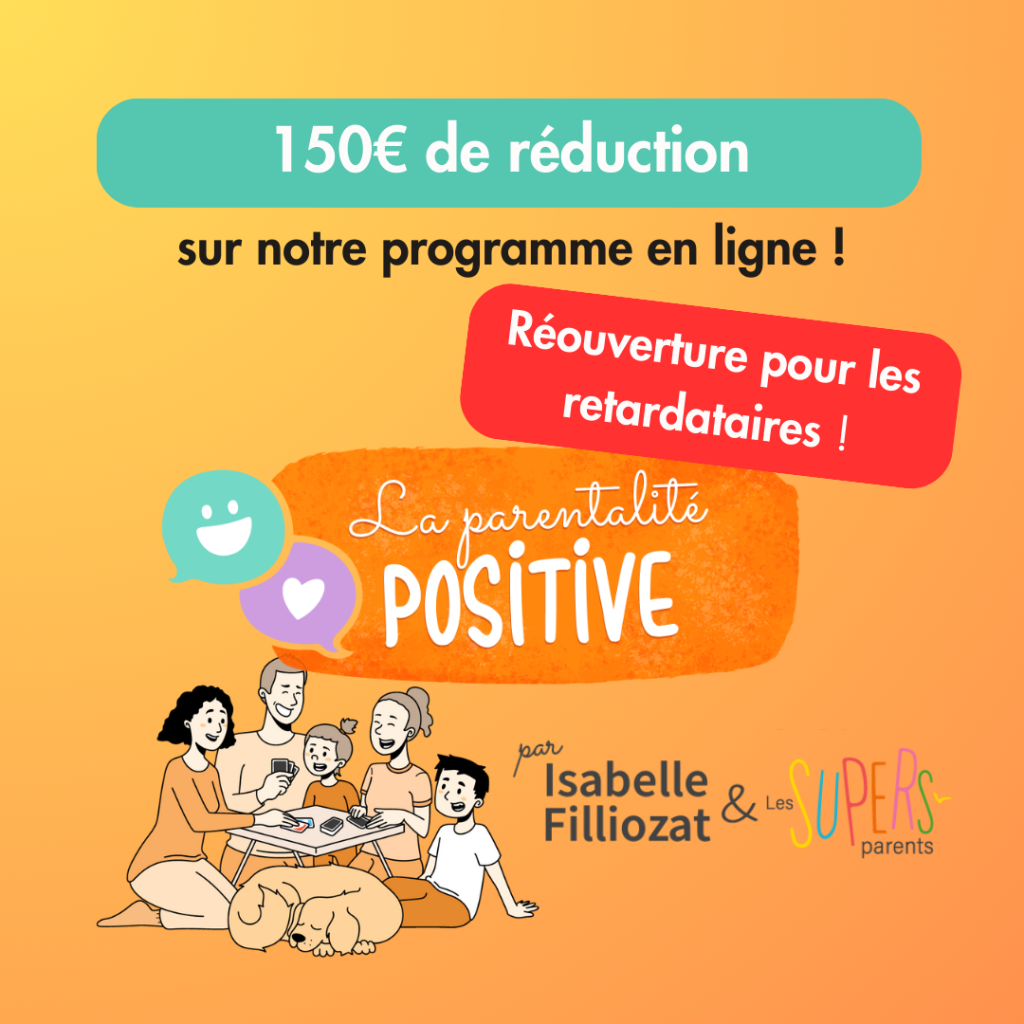 promo programme parentalité positive Filliozat